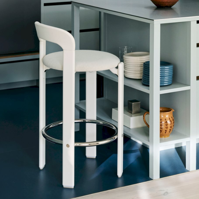 HAY  Tabouret de bar Rey - siège rembourré - HAY