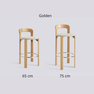 HAY Tabouret de bar Rey - siège rembourré