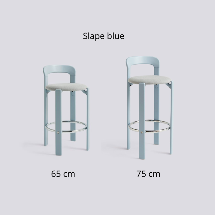 HAY  Tabouret de bar Rey - siège rembourré - HAY