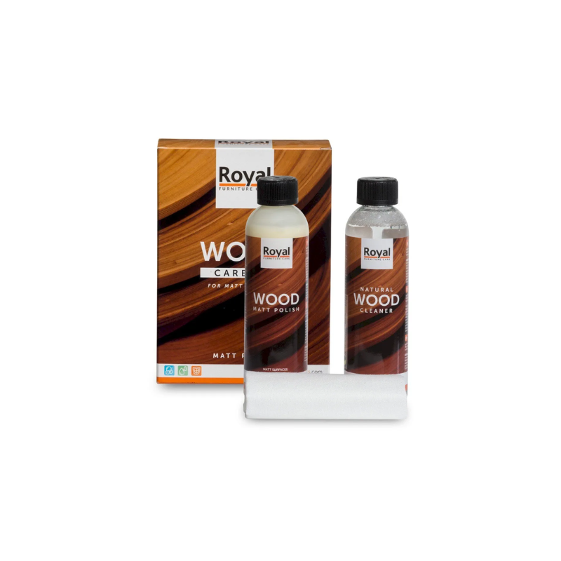 Protexx Wood kit: cleaner + matt polish 75 ml - Starter kit - Protexx