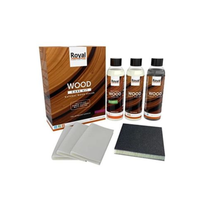 Protexx Kit d'entretien du bois : produit d'étanchéité pour bois naturel - Protexx