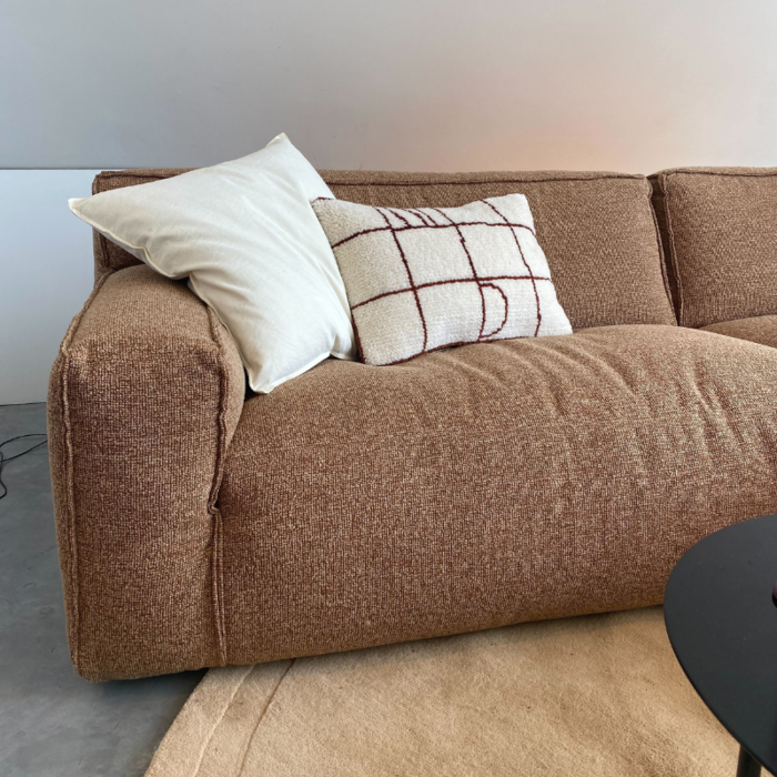 Fest Amsterdam Clay sofa (showroom) - 3-seater - Lodge cognac 28 - Fest Amsterdam