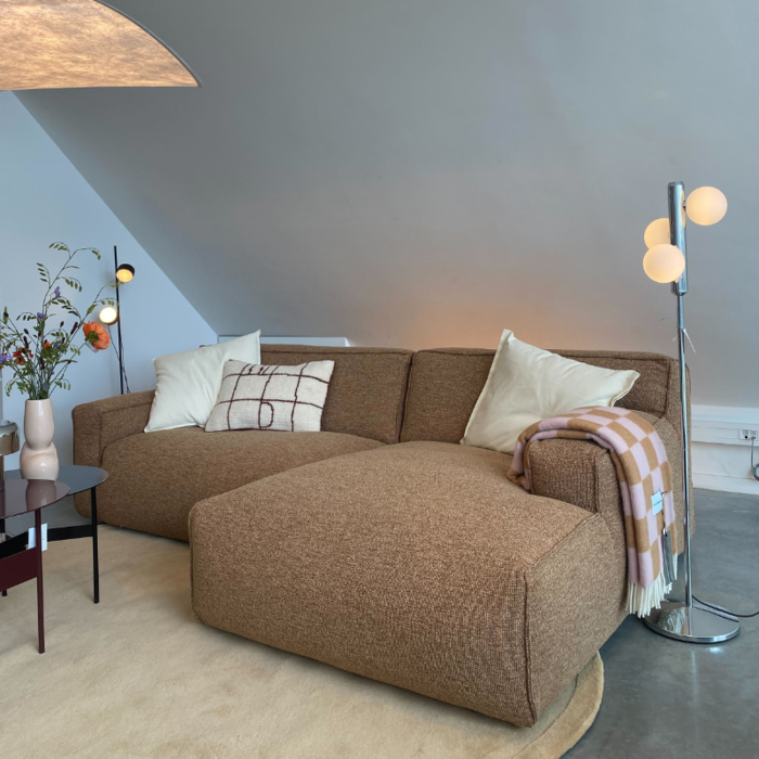 Fest Amsterdam Clay sofa (showroom) - 3-seater - Lodge cognac 28 - Fest Amsterdam