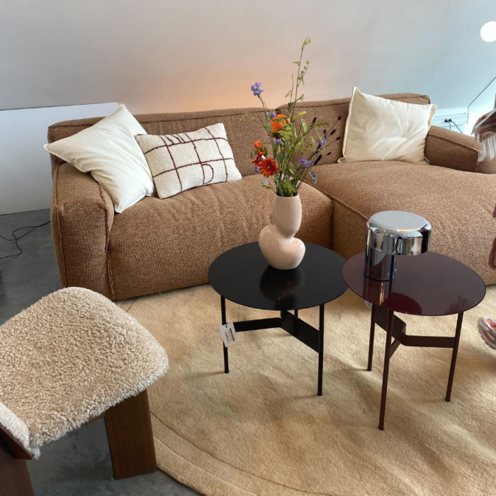 Fest Amsterdam Canapé Clay (showroom) - 3 places - Lodge cognac 28 - Fest Amsterdam