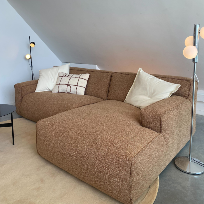 Fest Amsterdam Clay sofa (showroom) - 3-seater - Lodge cognac 28 - Fest Amsterdam