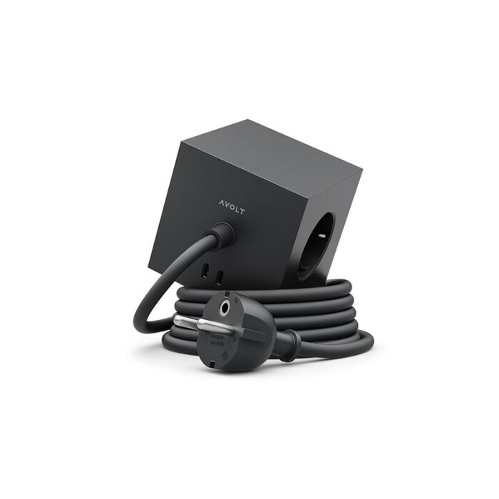 Avolt Cube à douille chêne - USB C - Avolt