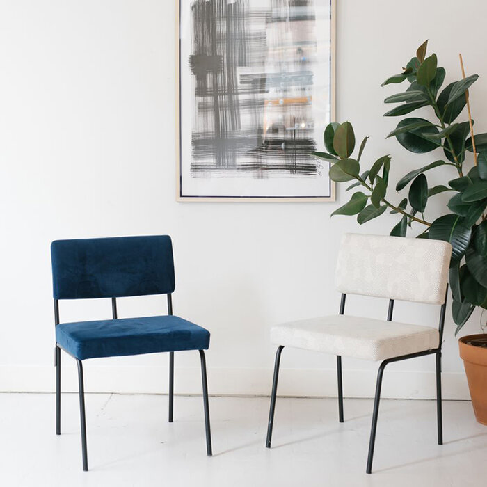 Fest Amsterdam Monday chaise sans accoudoir avec support noir