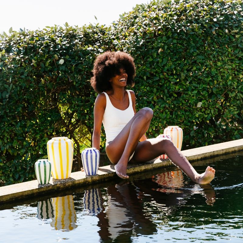 Val Pottery Funky Flower Large - Ø8 x H20 cm - Val Pottery