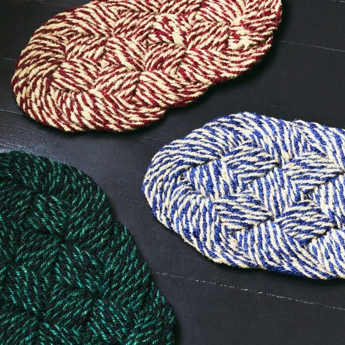 HAY Tapis de porte Coco swirl - HAY