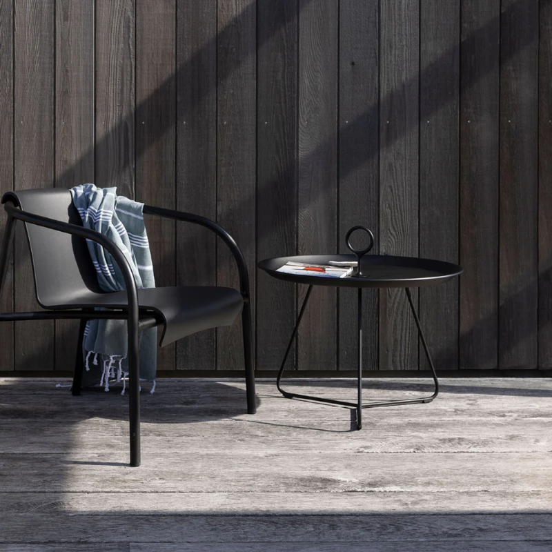 Houe Table d'appoint Eyelet Ø45 cm - Houe