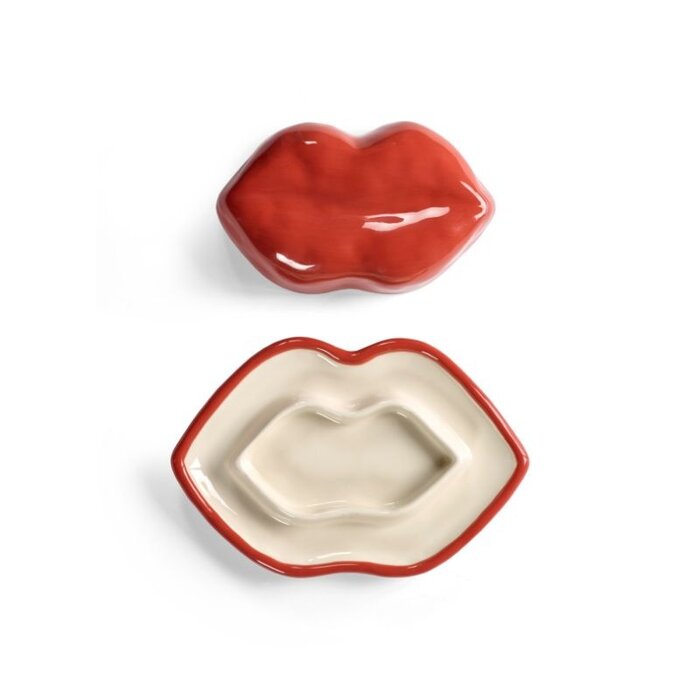 Serax Schotel met rode lippen - Serax