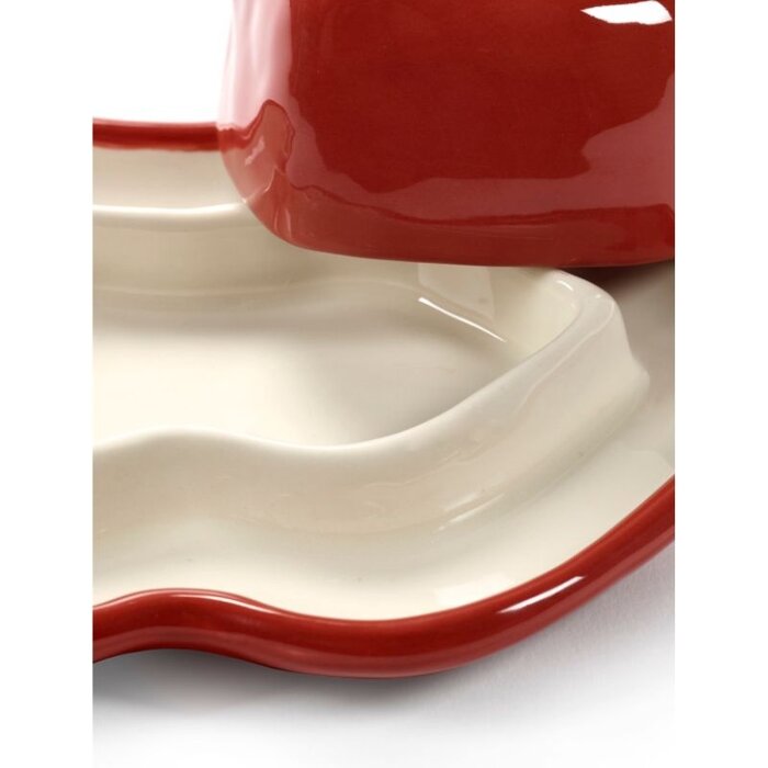 Serax Schotel met rode lippen - Serax