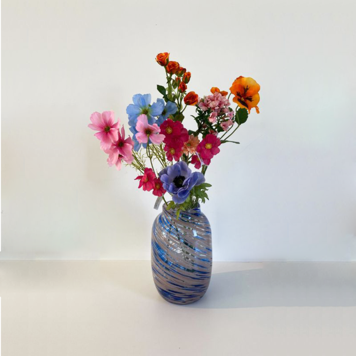 Colours and Green Bouquet de fleurs en soie - Colours and Green