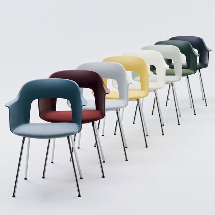 HAY Layout armchair 213 - Black frame - HAY