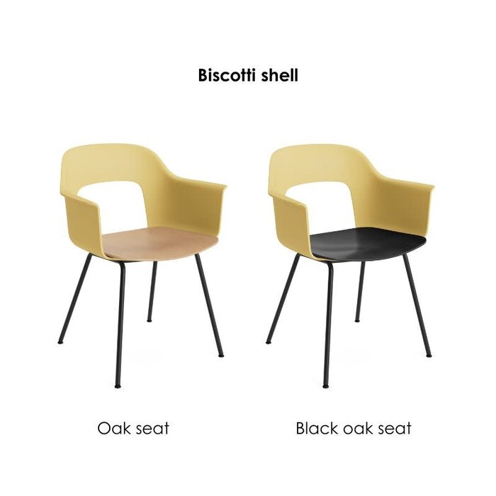 HAY Layout armchair 212 - Black frame - HAY