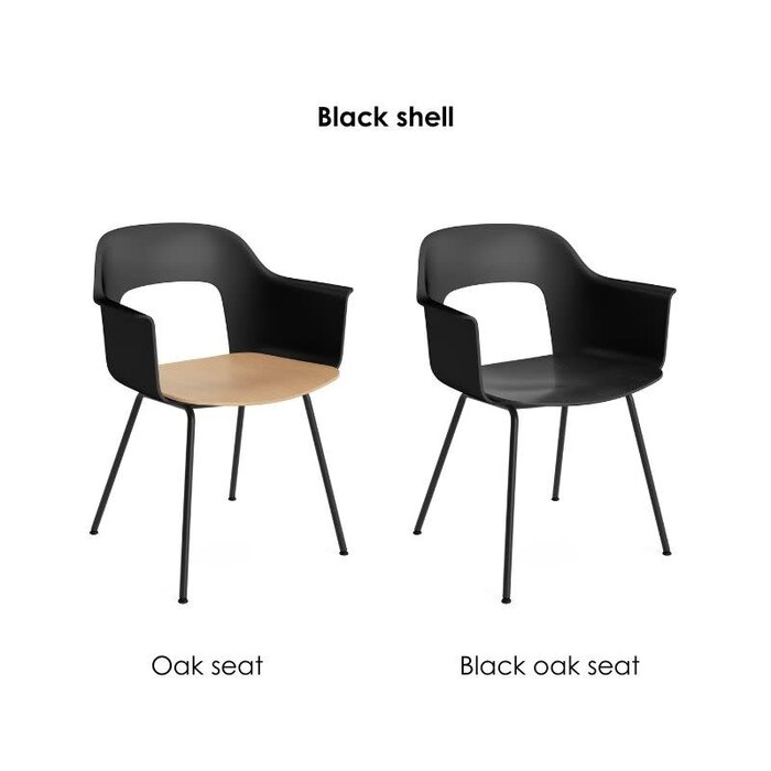 HAY Layout armchair 212 - Black frame - HAY