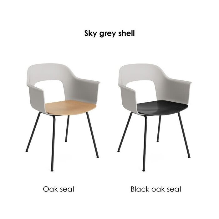 HAY Layout armchair 212 - Black frame - HAY