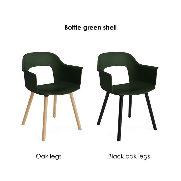 HAY Layout Armchair 221 - Black frame - HAY