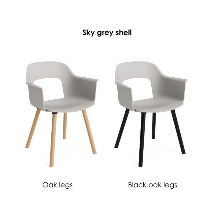 HAY Layout Armchair 221 - Black frame - HAY