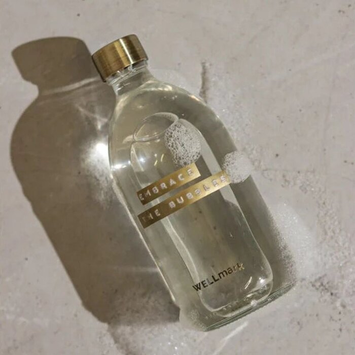 Wellmark Badzeep 500ml - Embrace the bubbles - Wellmark