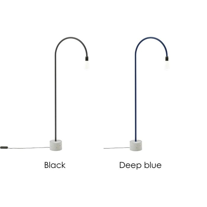 bultin Bul045 vloerlamp h1400 - concrete grey base