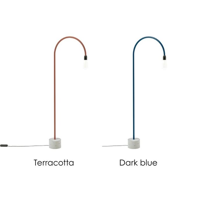 bultin Bul045 vloerlamp h1400 - concrete grey base