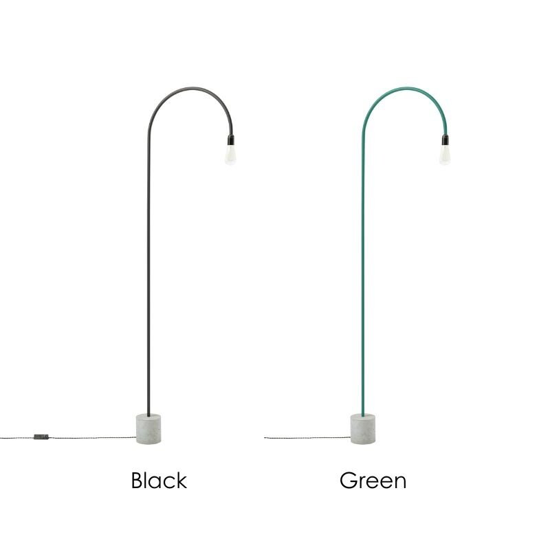 bultin bul055 vloerlamp h2100 - concrete grey base