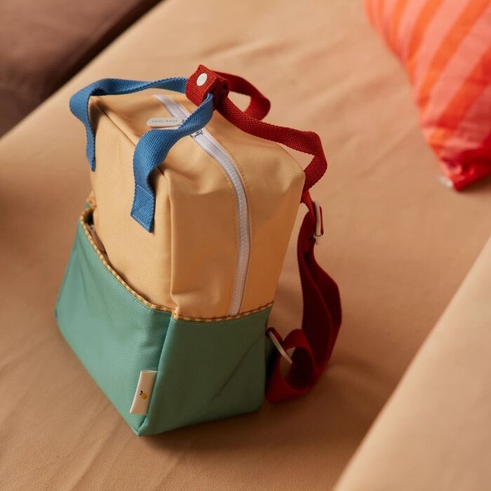 Sticky lemon Rugzak colourblocking - small - Sticky Lemon