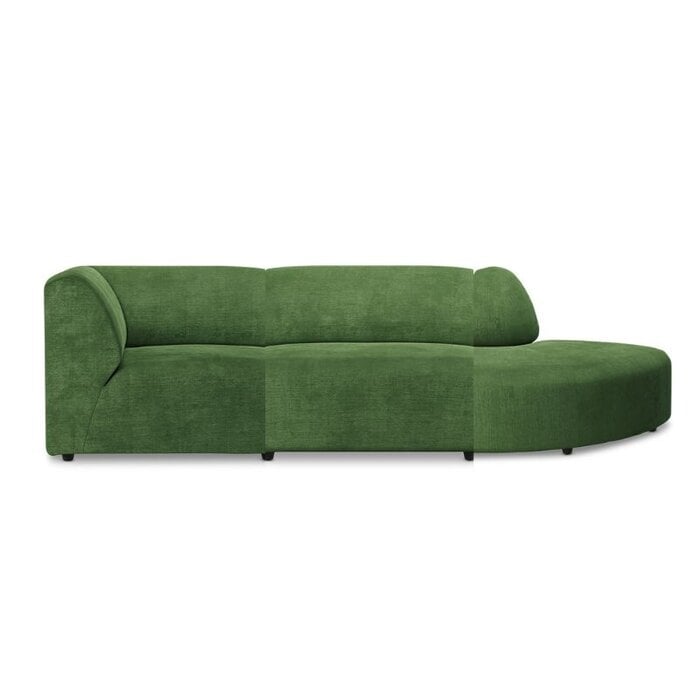 HKliving Jax sofa - Royal Green Velvet - showroommodel - HKliving