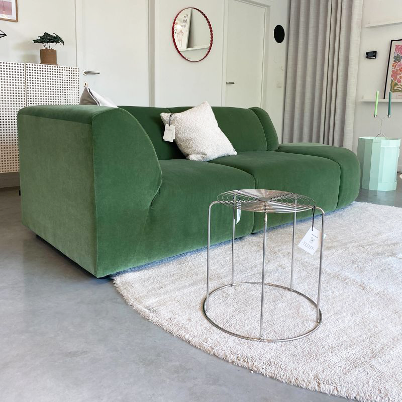Jax sofa - Royal Green Velvet - showroommodel - HKliving