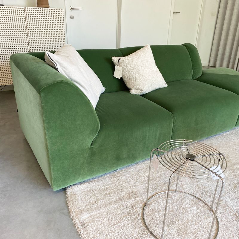 Jax sofa - Royal Green Velvet - showroommodel - HKliving