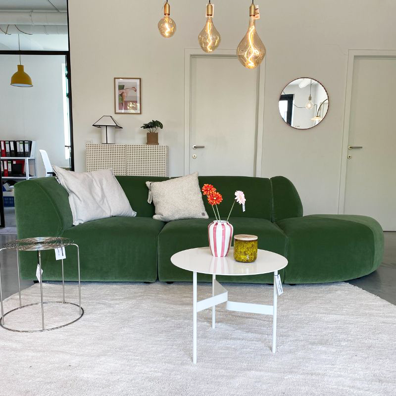 Jax sofa - Royal Green Velvet - showroommodel - HKliving