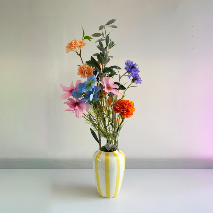 Colours and Green Bouquet de fleurs en soie - Colours and Green