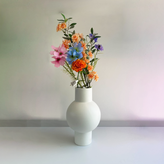 Colours and Green Bouquet de fleurs en soie - Colours and Green