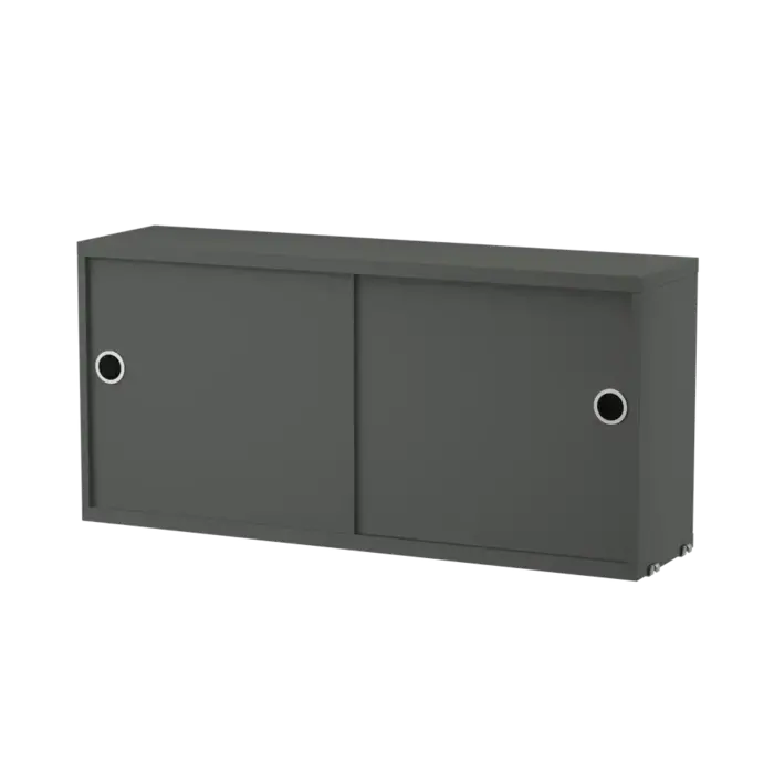 String Cabinet with sliding doors 78x20xH37cm - String