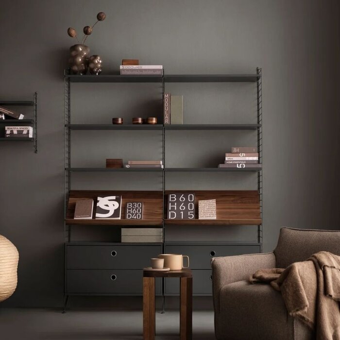 String 3 étagères 78x30cm