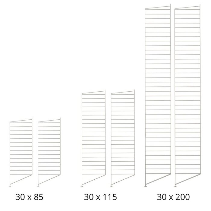 String Montant au sol double