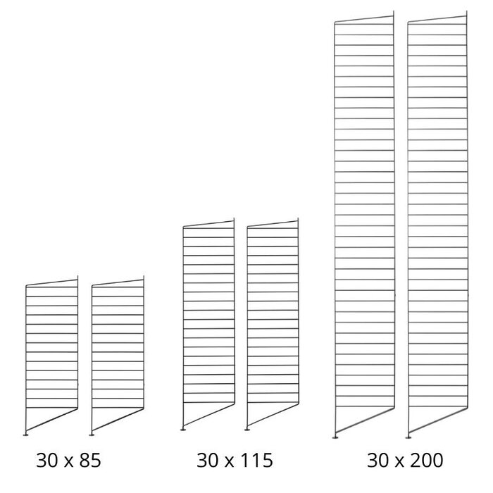 String Montant au sol double