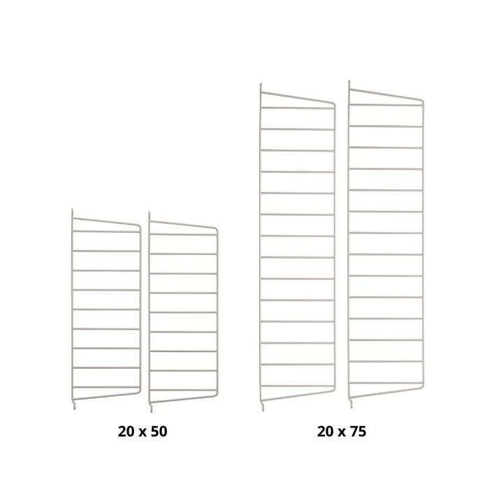 String Montant mural double - String