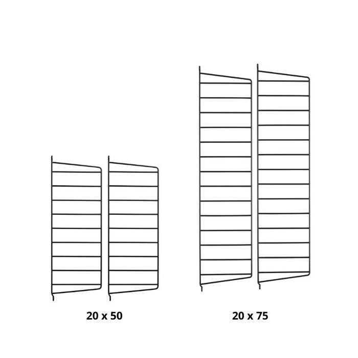 String Montant mural double - String