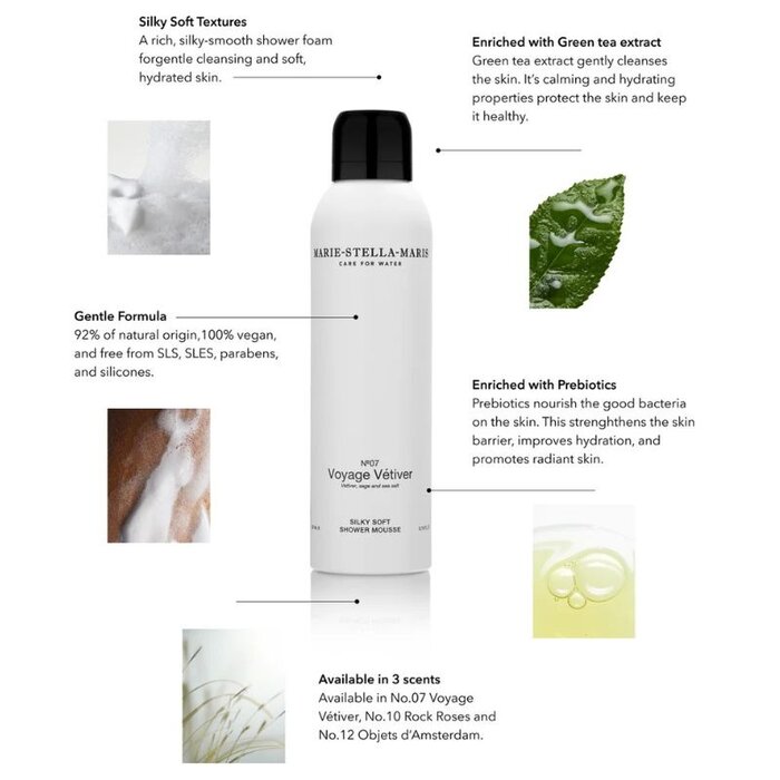 Marie-Stella-Maris Mousse de douche - 200 ml - Marie-Stella-Maris