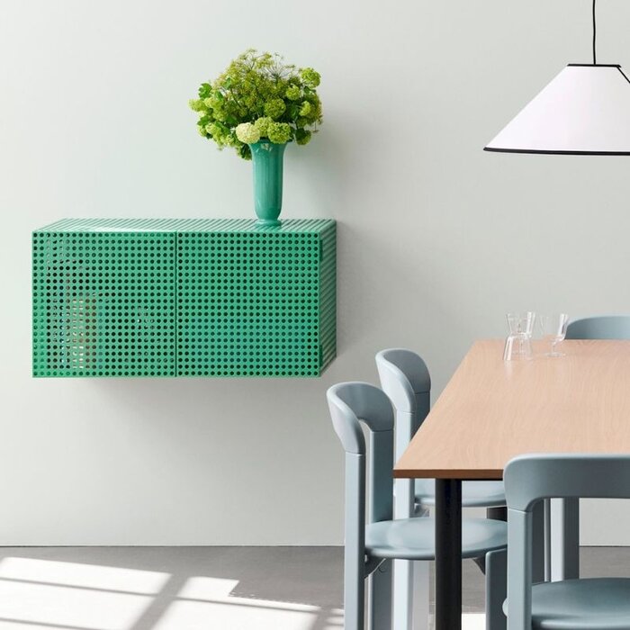 HAY Perforated cabinet wall - small - HAY