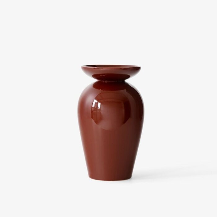 &Tradition Vase Momento - Red Brown - &Tradition