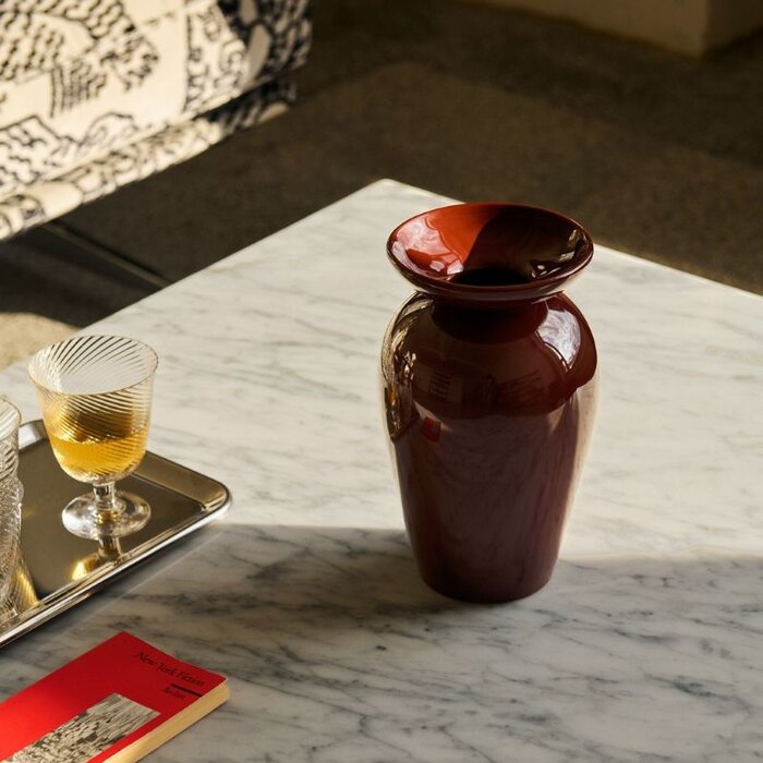 &Tradition Vase Momento - Red Brown - &Tradition