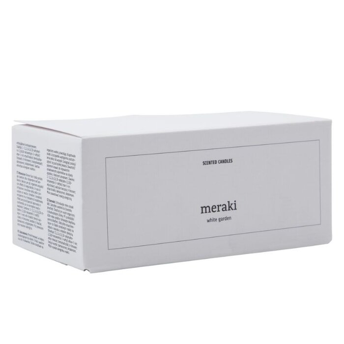 Meraki Geurkaars set van 2 - White Garden - Meraki