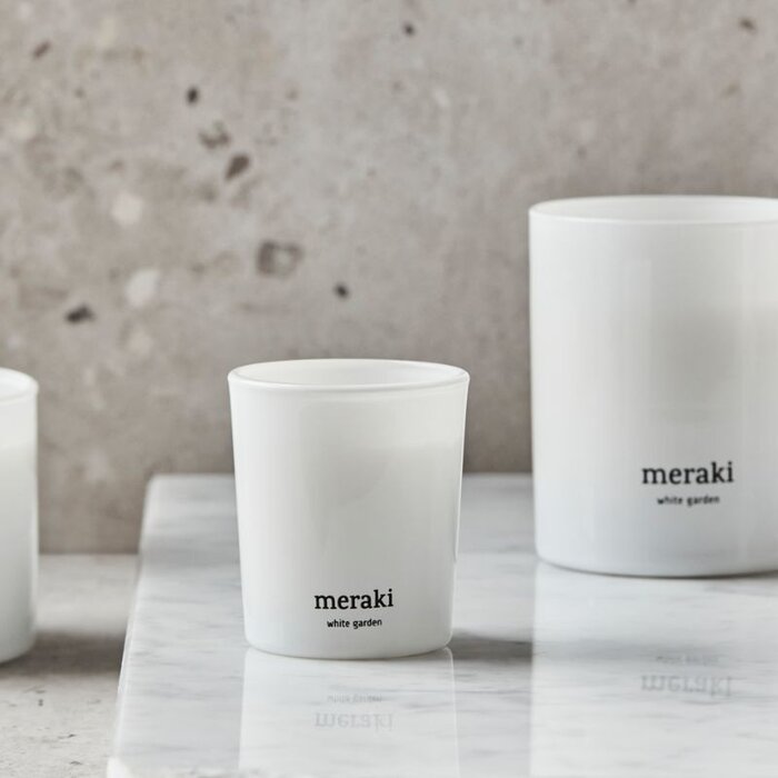 Meraki Geurkaars set van 2 - White Garden - Meraki
