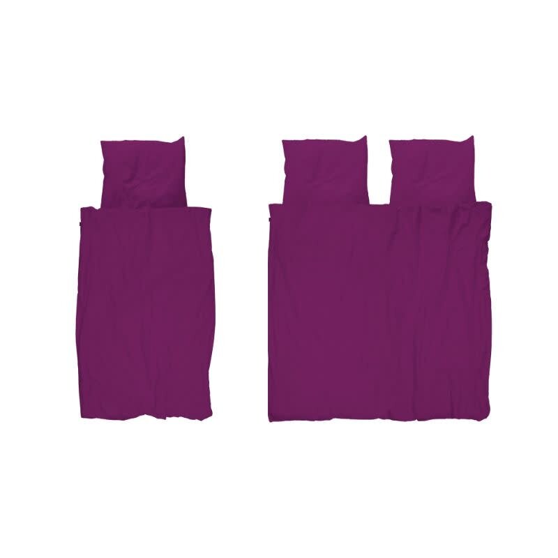 SNURK beddengoed Housse de couette Uni 1p/2p - SNURK