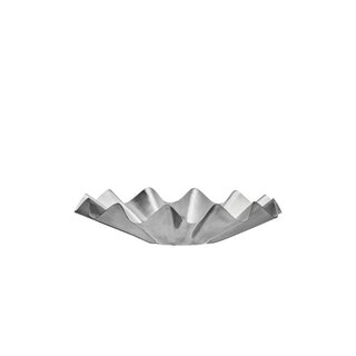 House Doctor Schaal Flood - Geborsteld zilver