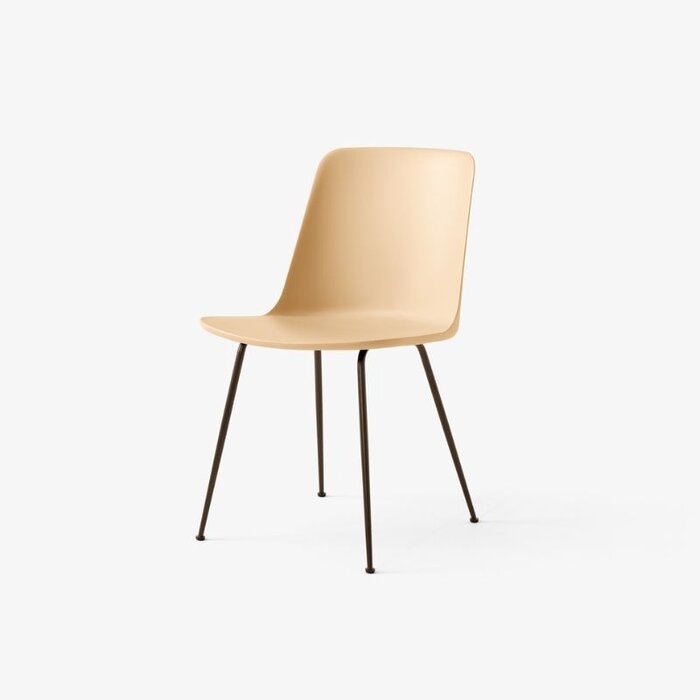 &Tradition Rely HW6 Stoel - Bronzed Tube Base - &Tradition