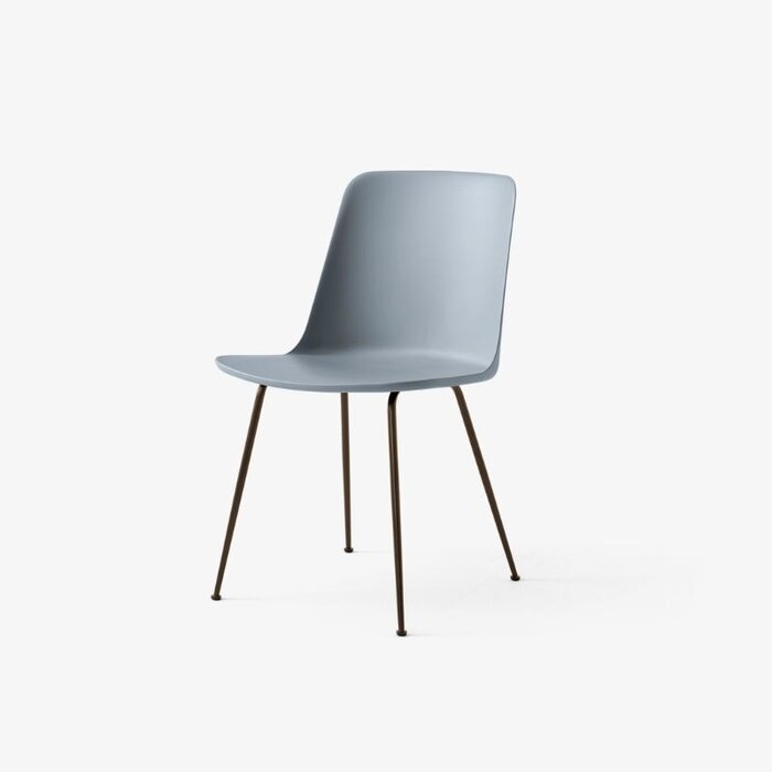 &Tradition Rely HW6 Stoel - Bronzed Tube Base - &Tradition